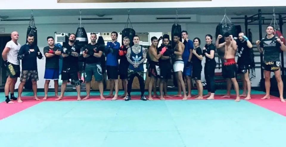 Trénink thajského boxu